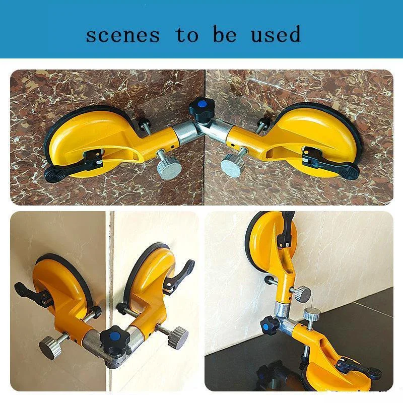 90 Degree Angle Adjustable Fixed Splicing Suction Cup Right Angle Fixer Glass Tile Slate Installation Tool