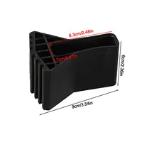 4Pcs Non-slip Ladder Feet Rubber Pads Foot Covers Furniture Mat Leg Chair Replacement Protectors Cover Ladder Foot Pad 6