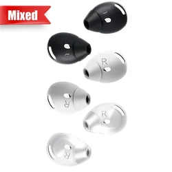 Silicone Anti - Slip Replacement Eartips with Protective Sleeves (3 Pairs) - 3Pairs (Mixed)