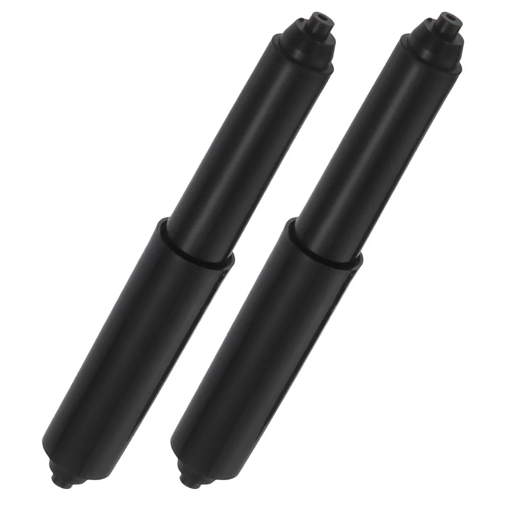2 Pcs Plastic Roller Paper Holder Bracket Tissue Box Shaft Bathroom Fixture Replacement Paper Roll