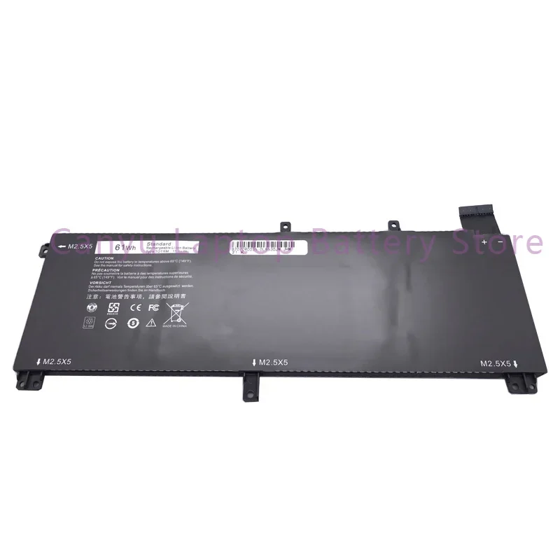 

Новый аккумулятор TOTRM T0TRM для ноутбука XPS 15 9530 Precision M3800 с 2,5 "SSD 11,1 В 61WH