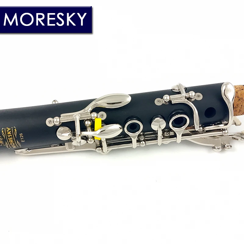 Clarinet Woodwind Instrument MORESKY Clarinet Ebonite/Hard Rubber 17 Keys