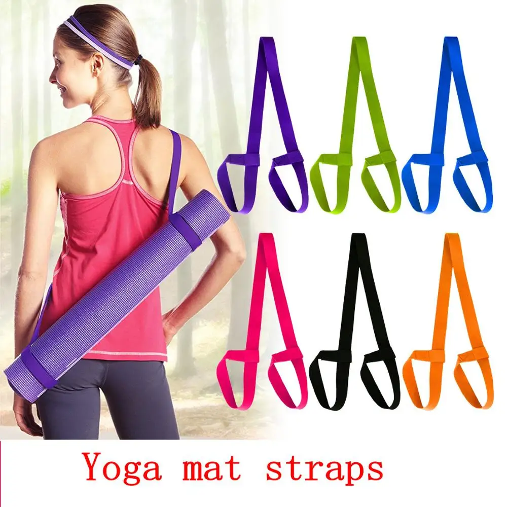 Description Picture 3 of itemYoga Mat Strap Belt Adjustable Shoulder Sling for Exercise Stretch Fitness