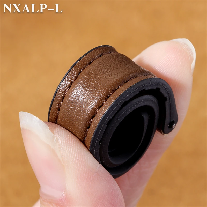 Elegant Silicone Leather Small Wristband - Women's Universal Watch Strap Accessory