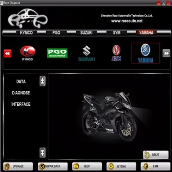 Strumenti diagnostici per motori 6in1 per Y-amaha SYM,KYMCO, per SUZUKI,HTF,PGO scanner per moto da corsa rmt-1
