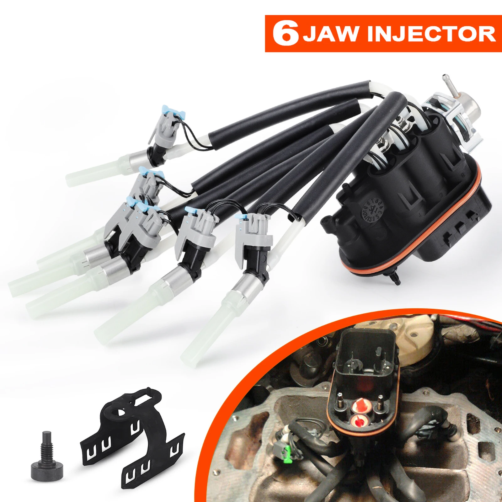 

Fuel Injector Replacement 6 Cylinder for Chevy for For 1996-2005 Chevy Chevrolet GMC GM V6 4.3L Oil Injector Car Accessories