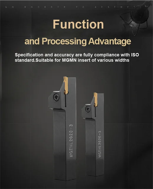 Portautensili Per Tornio CNC MGEHR2525-3 - Con Inserti, Per Lavorazioni Di Precisione E Durabilità - Foto 4