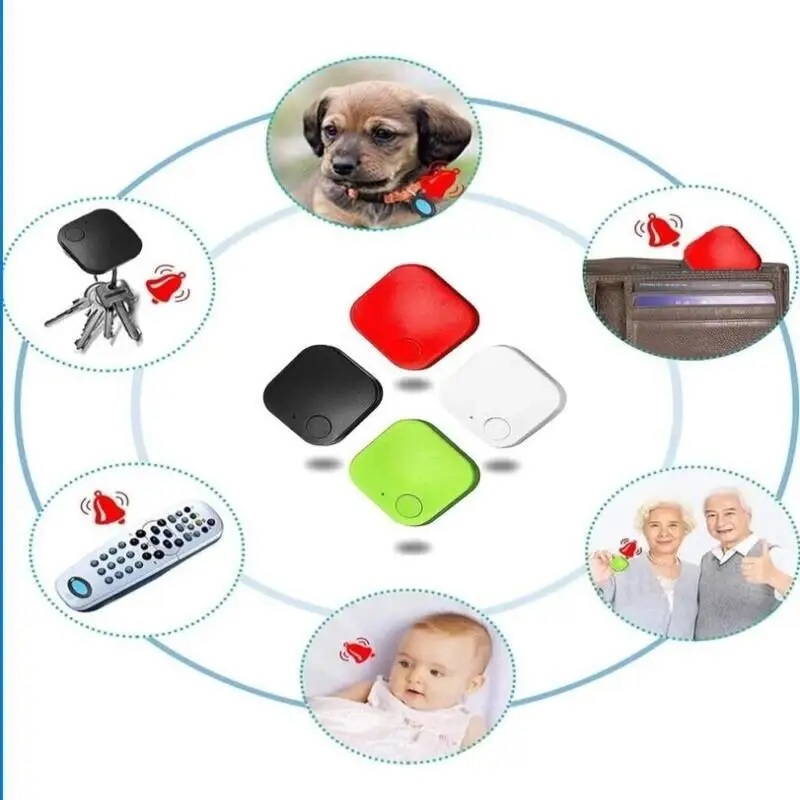Smart Bluetooth GPS Tracker IOS/Android Mini Mobile Tracking Device Anti-Lost Device Pet Kid Bag Wallet Tracking Finder Locator gps tracker gps locator anti lost tracker bluetooth tracker bluetooth gps tracker