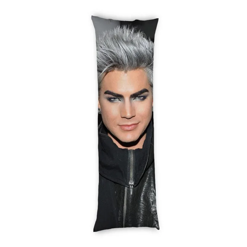 

Adam Lambert Dakimakura Pillowcase Hug Satin Pillowcover Almohada Anime Body Pillow Case Cushion Cover 35X100cm60X200cm 12.15