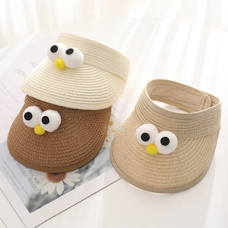 Children's hat summer sun protection for boys and girls' straw hat