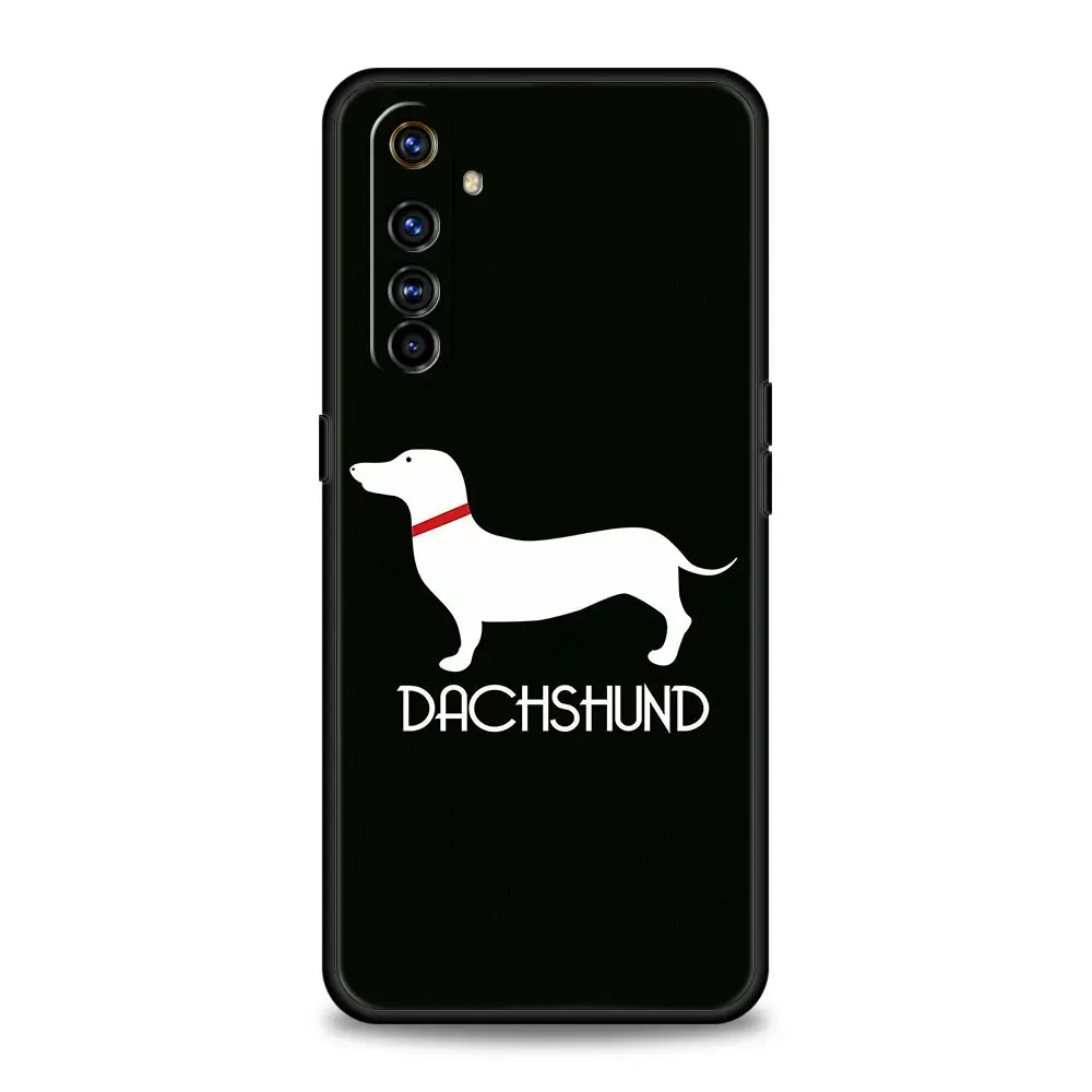 Cute Dachshund and Bulldog Design Phone Case Cover