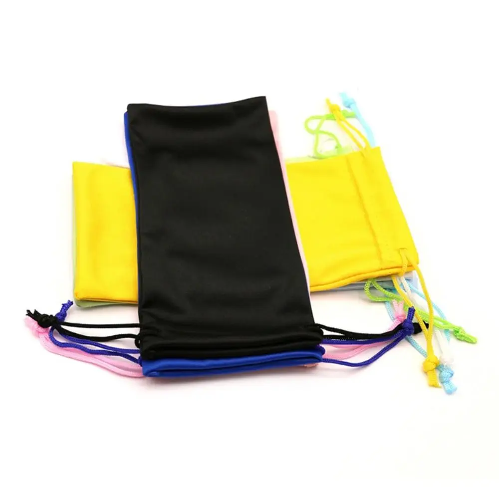 Sunglasses Bag Drawstring Microfiber Glasses Case Unisex