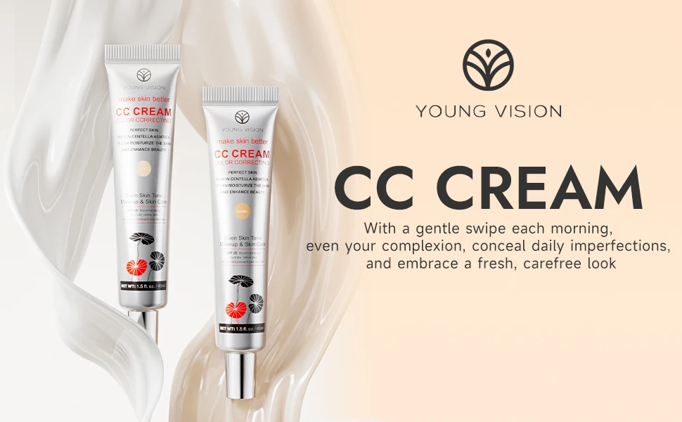 Young Vision Cc Cream Concealer For Natural Nude Sunscreen Look_voghion.com
