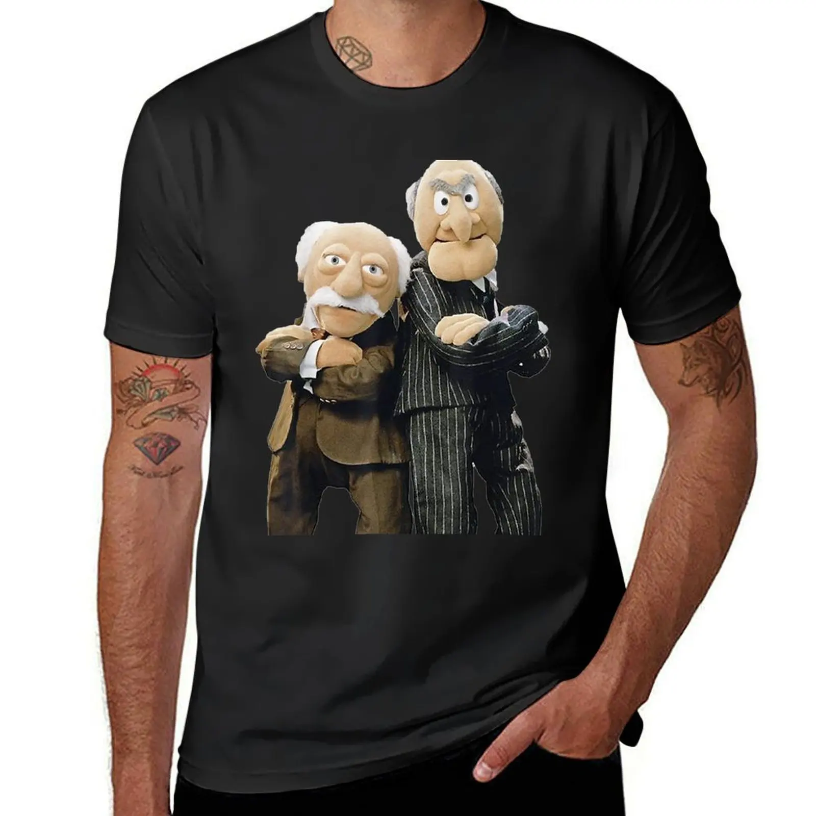

Statler And Waldorf T-Shirt oversized heavyweights new edition t shirts for men graphic