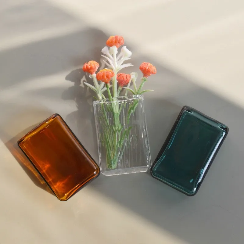 2/3/5X 1/6 스케일 미니 하우스 장식 미니어처 인형집 유리 꽃병 바비 블라이스 인형 액세서리 장난감 유리병