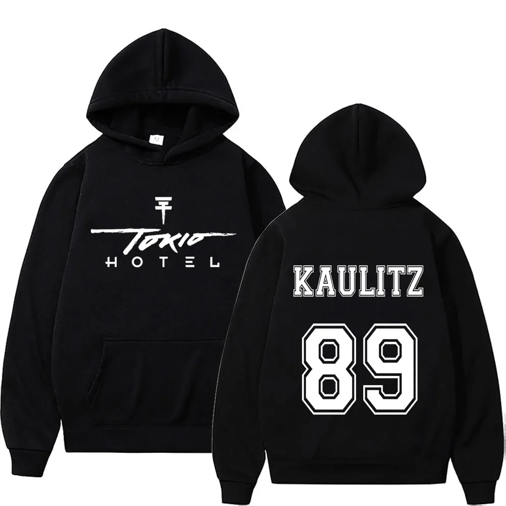 

Rock Band Tokio Hotel Kaulitz Hoodie Men Women Casual Long Sleeve Sweatshirt Hip Hop Fashion Oversized Hoodies Gothic Streetwear