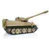 Mato 1/16 Scale RC Metal Tank Tiger I Radio Control Tanks KIT OR RTR Model Infrared Barrel Yellow 1220 Toys TH00648 4