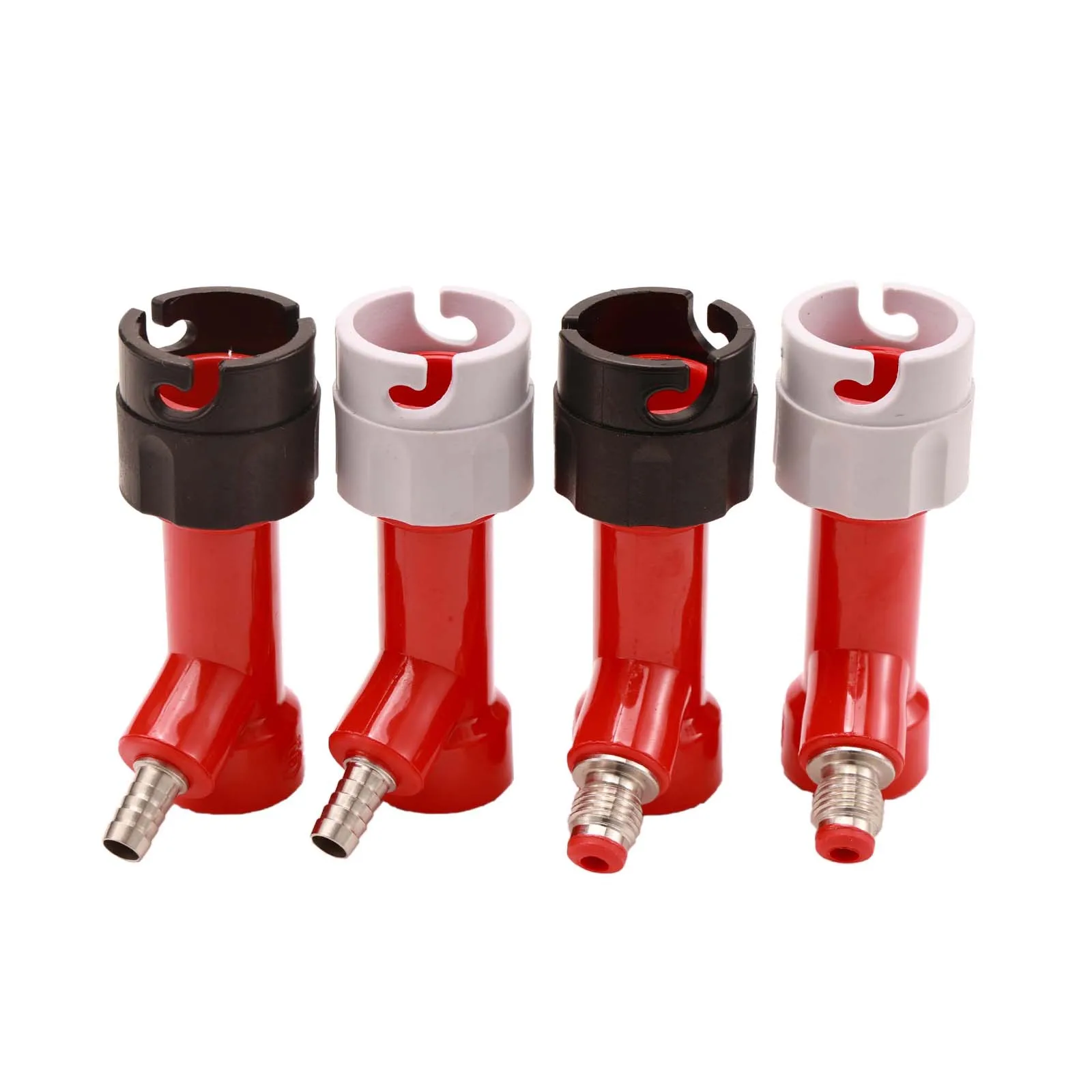 Homebrew Beer Keg Connector Dispenser Plastic Pin Lock Liquid Gas Disconnect 1/4"Barb 1/4"MFL Plastic ABS