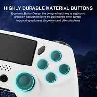 GAMINJA Wireless Gamepad With 6-axis Gyroscope PC Joystick touchpad Dual Vibration For PS4 PS3 PC Multi-function Controller - Image 5