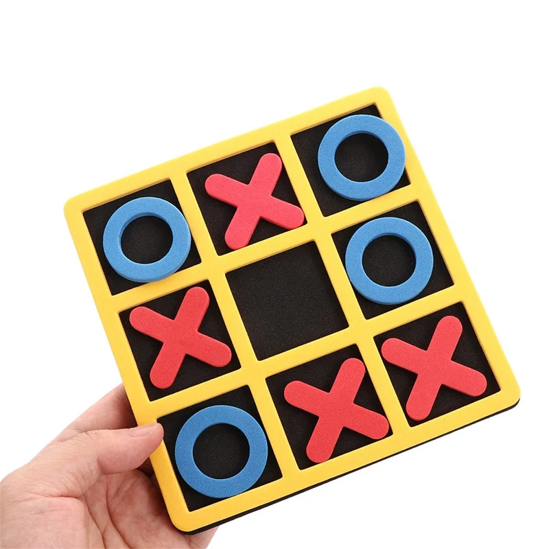 OX Tic tac toe Chess Family Interactive Leisure Cognitive Learning Strategy Game Chess Development Intelligent Educational Toy