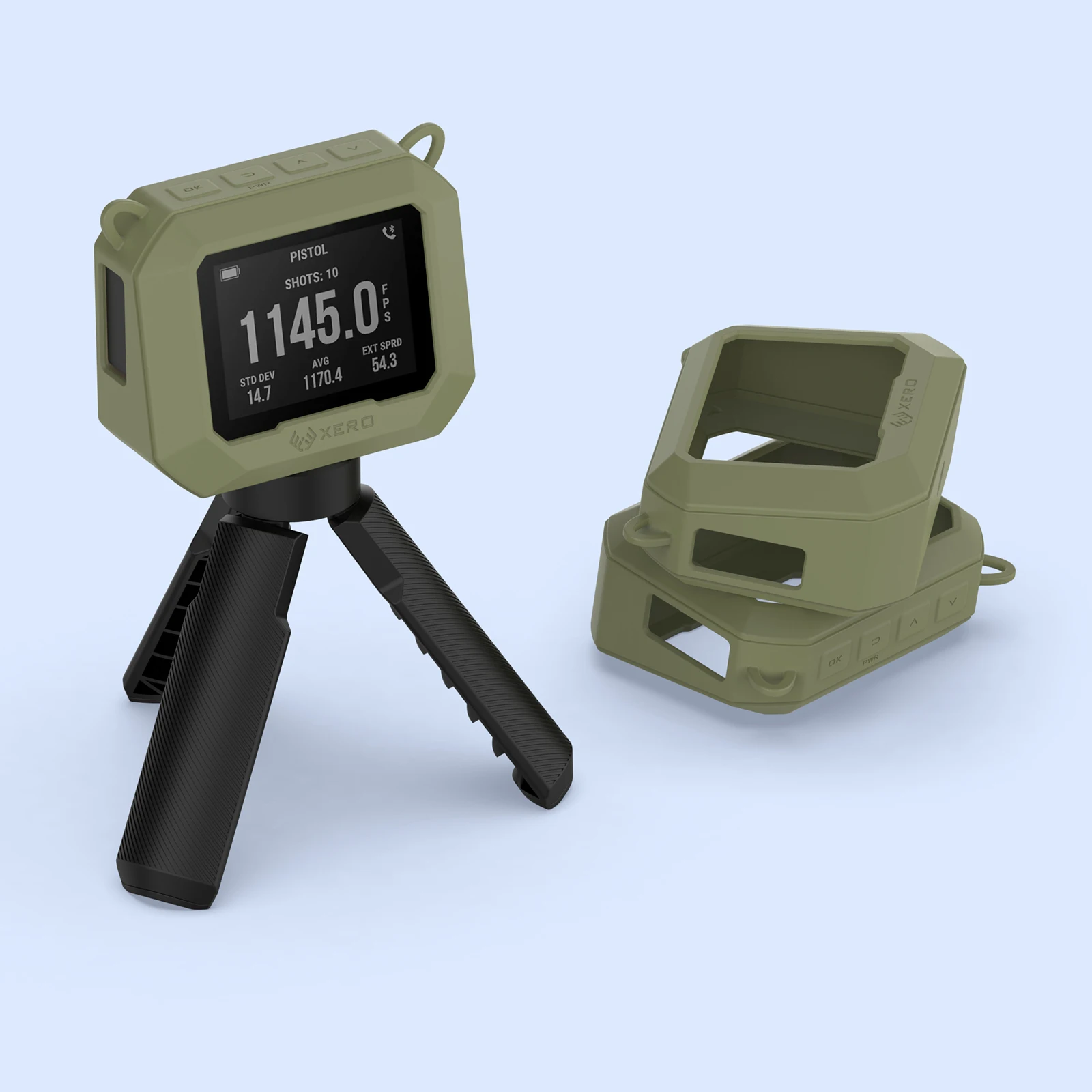 Garmin Xero C1 Pro 실리콘 케이스용 단순 솔리드 컬러 타이머 케이스