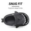 SmilePoP Kids Shark Slides Sandals Summer Slip-On Sandals Shower Beach Pool Anti-slip Slippers for Kids Girls ThickSole Slippers 5
