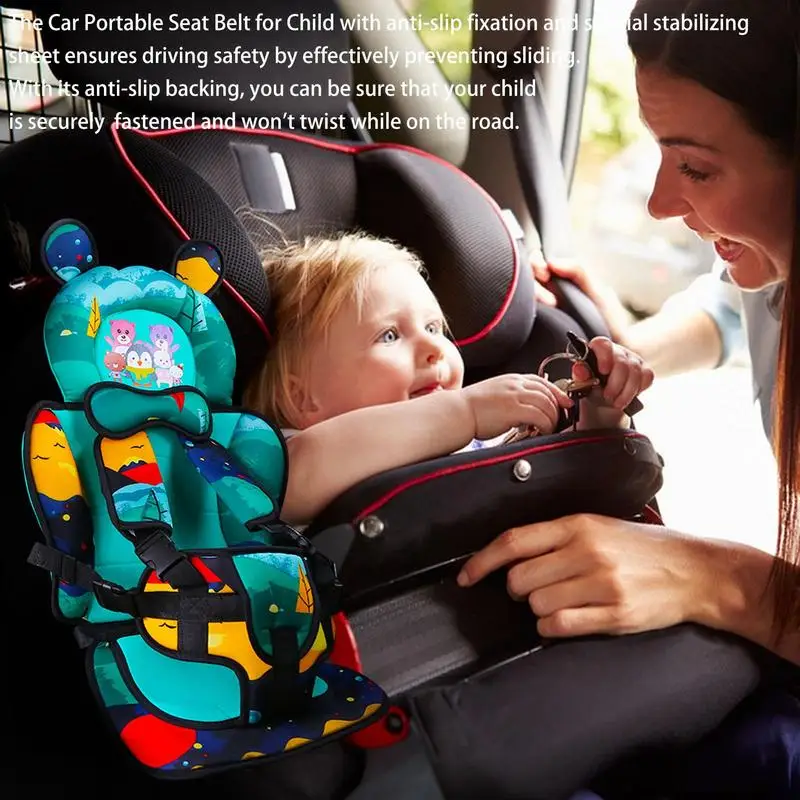 Autogordel Voor Kind Draagbare Auto Reisstoel Bescherming Auto Comfort Seat Baby Veiligheid Mat Auto Gordel Afsteller Voor Kinderen