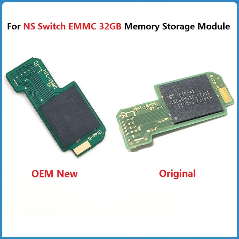 para ns Switch Emmc 32gb Módulo de Armazenamento Memória Jogo Host Reparação Accessries Substituição para Nintend Interruptor Memória Ram Peças