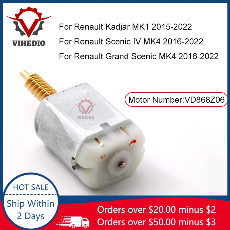Per Renault Grand Scenic Kadjar 2016-2022 Muslimate Car Door Lock Attuatore Core Motor Power 12V Riparazione Motore Di Alta Qualità