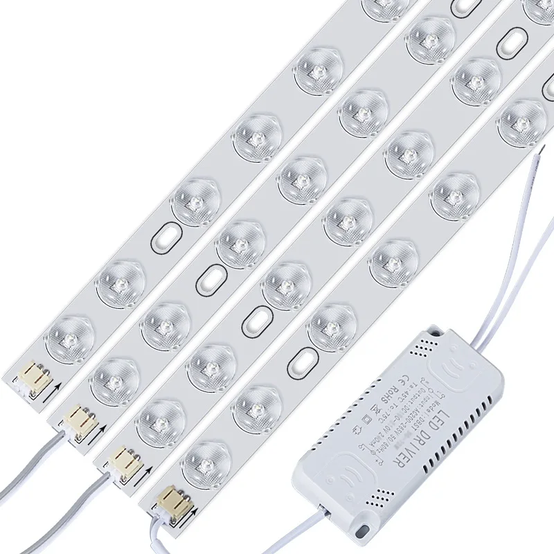 High Brightness LED Ceiling Light Module Source Widening And Full Spectrum 12 60 144W Bed/Living Room Lamp Core Bars Panel Strip