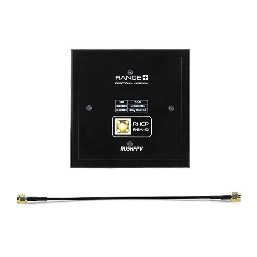 Antena tipa Patch RushFpv Range 5.8G 15.5dBi RHCP 4X - FPV