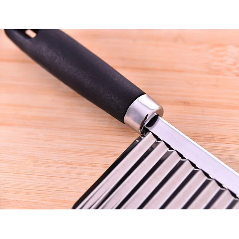 1PC Wave Knife Multi-functional Mace Cutting French Fries Magic Home Deep Grain Thick Potato Cutting Fancy Vegetable Cutter