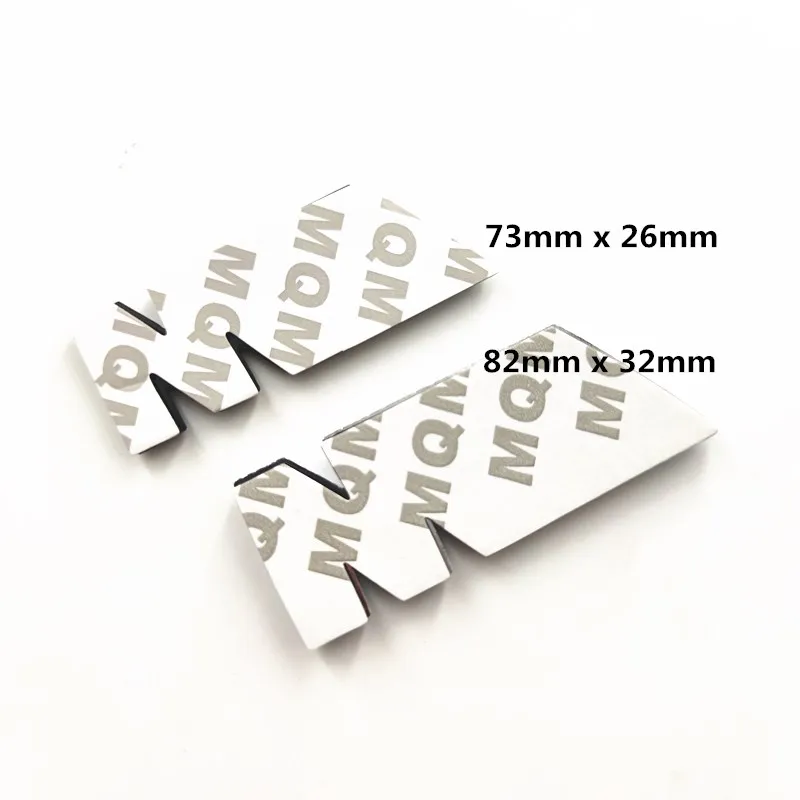 1 шт. металлическая хромированная Серебряная наклейка на багажник BMW M Sport с