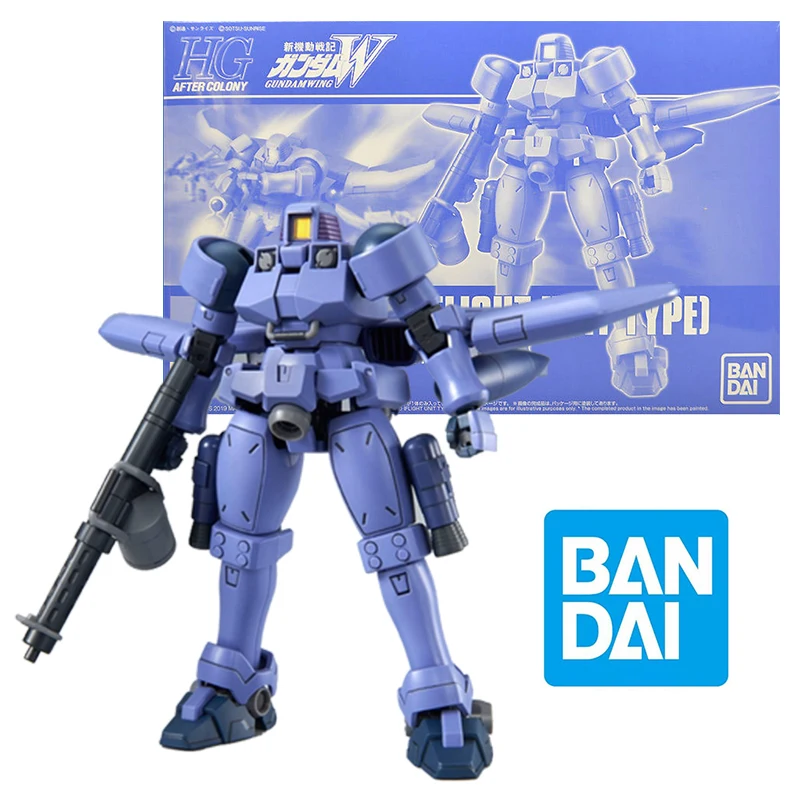 

Bandai Genuine HGAC 1/144 OZ-06MS Leo Gunpla Anime Mobile suit Assembly model Model Kit Figure Collection Toy Christmas gift