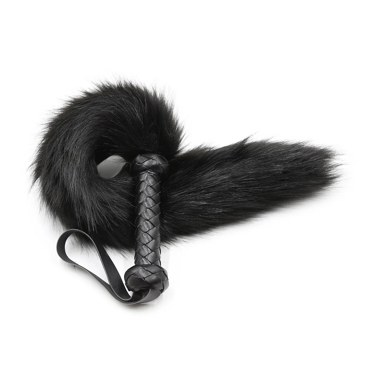 Sexy Fox staart zweep erotische lederen zweep paar flirten spanking fetish BDSM bondage slaaf rollenspel volwassen spel_voghion.com
