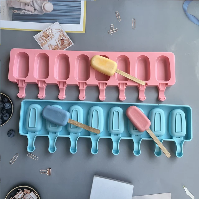 Sets of 2 Mini Popsicle Molds/chocolate Candy Bar Molds/cakesicle Mold/ice  Cream Molds/cake Pop Baking Molds 