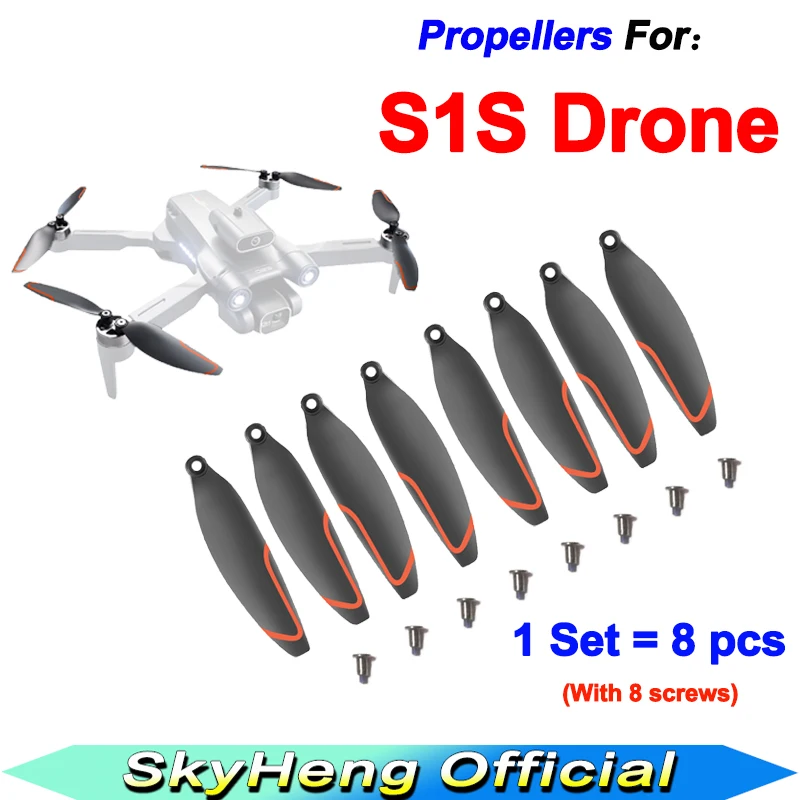 S1S Propellers Drone Blade Replacement Accessories Parts For LSRC S1S mini Drone