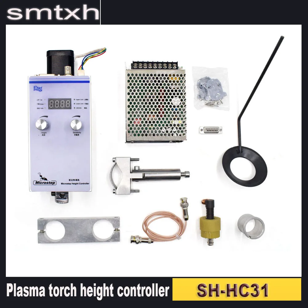 

Automatic arc and cap voltage 220V input plasma torch height controller for CNC plasma cutting machine THC SH-HC31