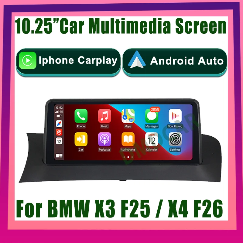 

Apple CarPlay Car Radio Multimedia Video Player Carplay For BMW X3 F25 X4 F26 CIC NBT System