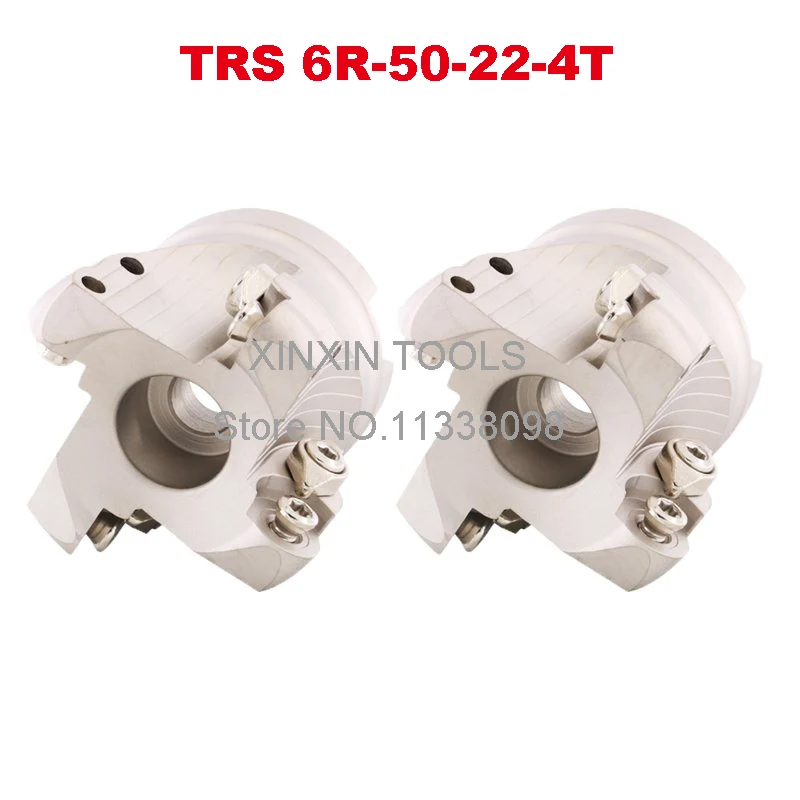 

TRS 6R-50-22-4T Face End Milling Cutter Indexable Flat Roughing Cutting ,CNC Milling Cutter