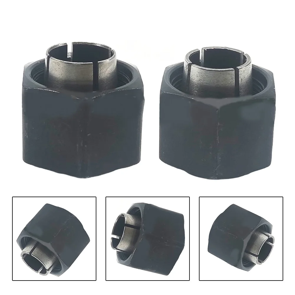 Milling Machine Tools CNC Engraving Milling Upgrade Kit 1pcs 12mm/12.7mm Router Collet For DW6212 DW616 DW618 DW621K DW616M Router Electric Milling Cutter Accessories