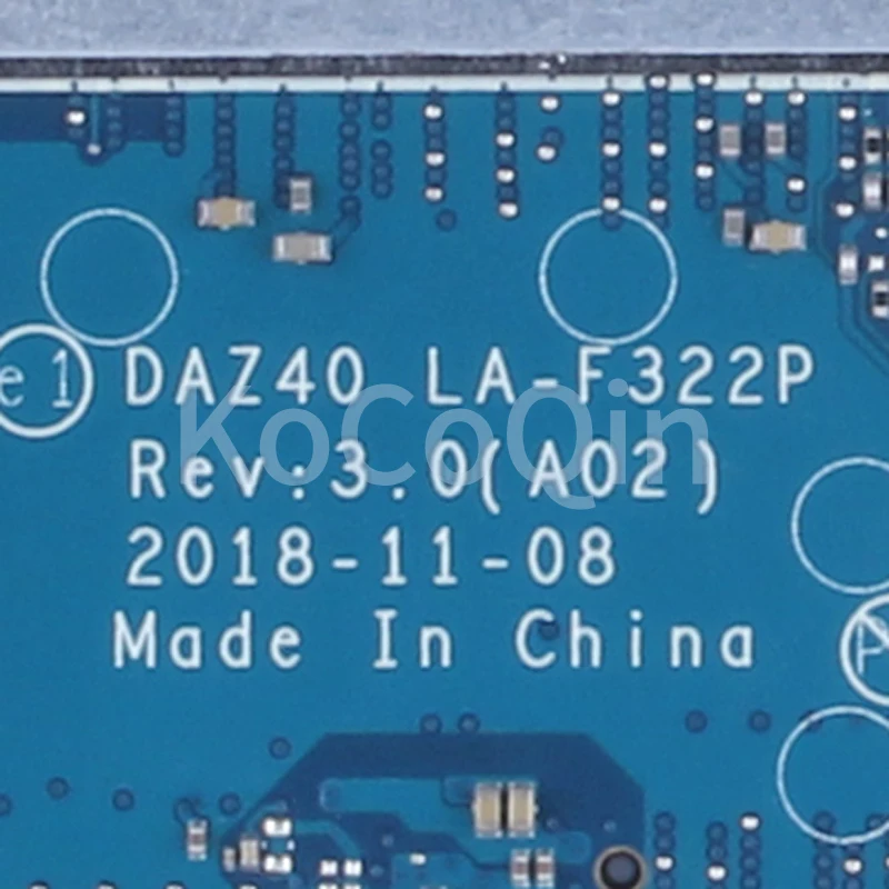Placa-mãe Portátil para Dell Latitude Dell Latitude 7490 E7490 Notebook Mainboard La-f322p 0ym3x5 01y9nr 01rp9w 0pxmyg 02xpcx I3i5i7 8ª Geração - Imagem 4