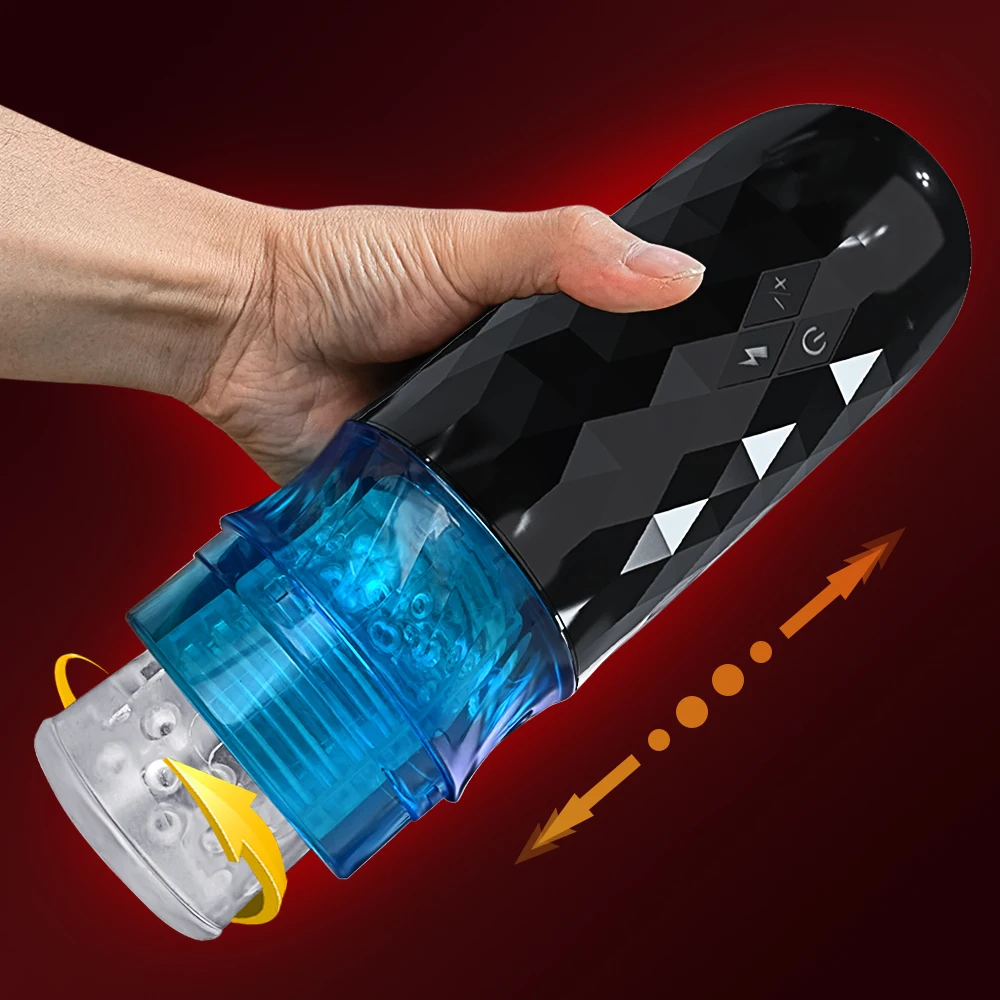 Automatic Rotating Male Masturbator With Piston Simulation_voghion.com