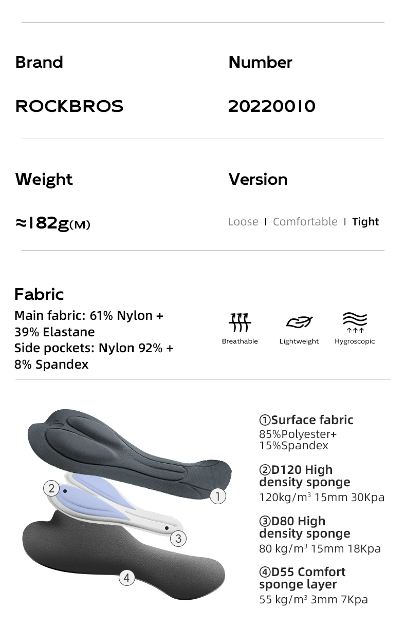 reflective cycling shorts