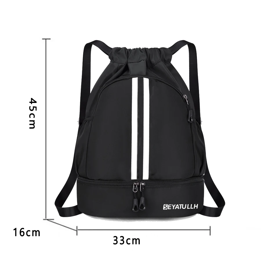 Fitness Backpack Gym Bag Sport Basketball Backpack Travel Outdoor Pack Waterproof Swimming Bag Pouch Hiking Climbing Mochila 5