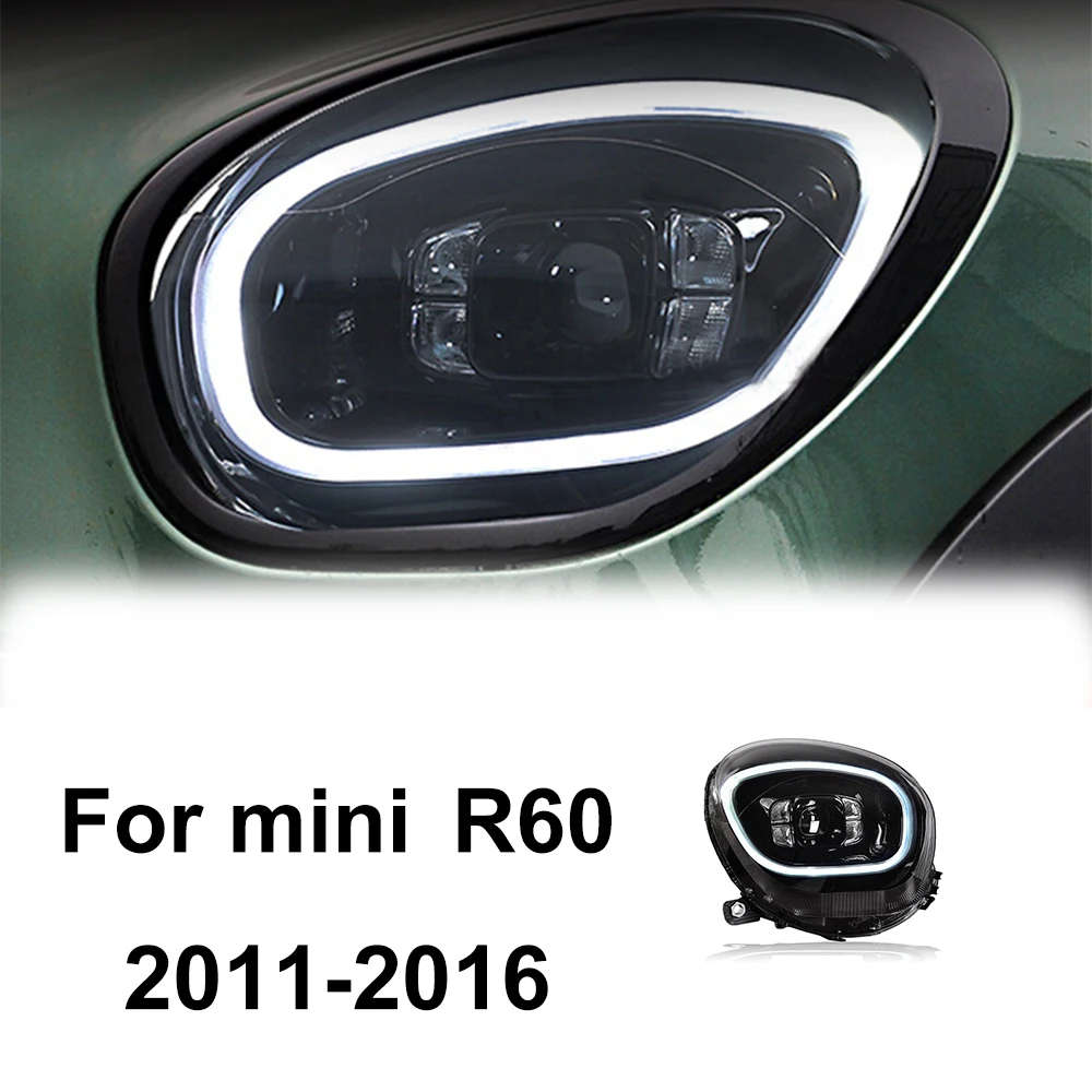 

Car Headlights for BMW MINIR60 2011 2012 2013 2014 2015 2016 LED DRL Dynamic Signal HeadLamp Big Xenon Beam Headlamps Assembly
