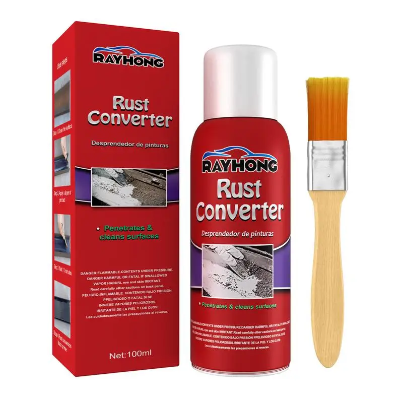 

100ml Car Anti-rust Rust Remover Paste Multi-Purpose Chassis Rust Converter Repair Protect Iron Metal Surfaces Maintenance Clean