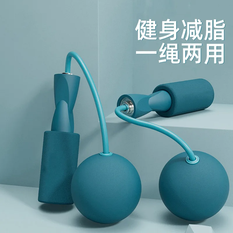 줄넘기 핫 세일! 다용도 스피드 점프 로프와 베어링이 포함된 스키핑 로프 세트! 8 무선 사일런트 점프 로프, 이중 목적, 지방 연소 피트니스, PVC 솔리드 소재 스키핑 로프, 실내 스포츠 로드 점프 로프