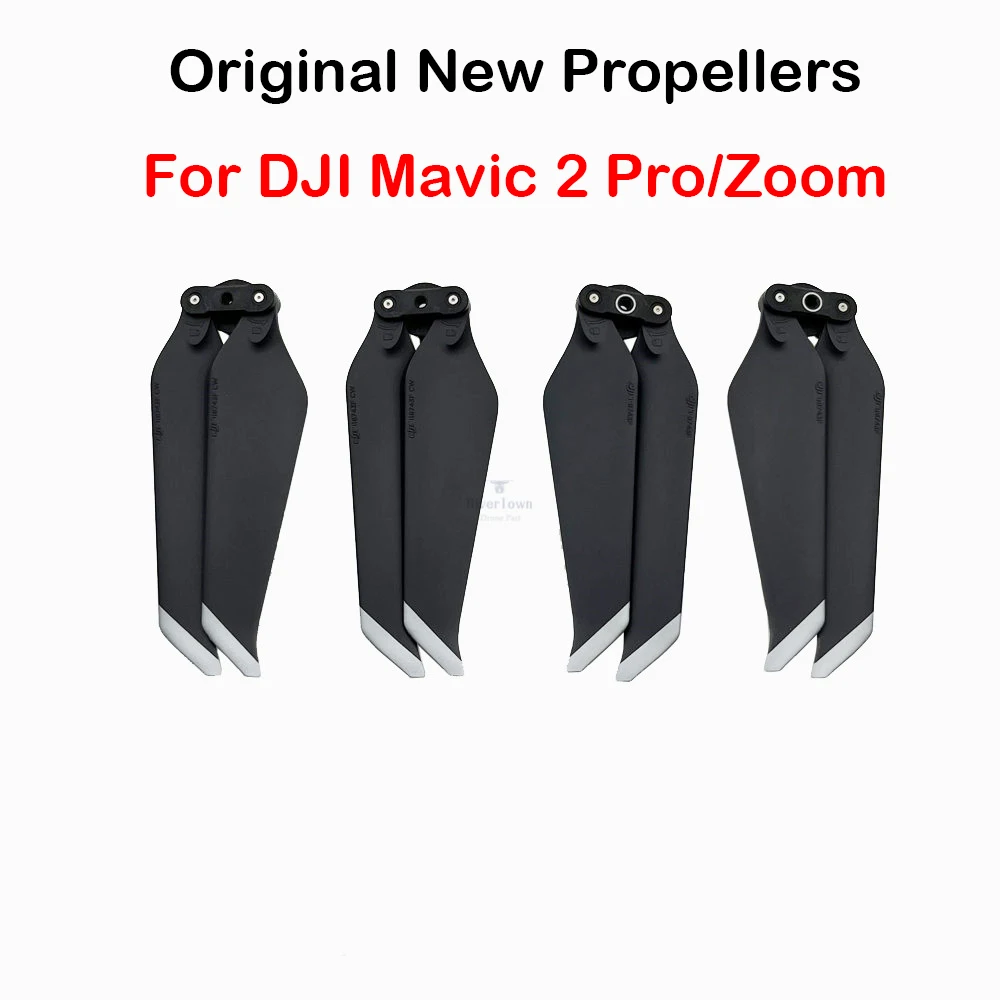 2 Pairs Original 8743 Low-Noise Propellers For DJI Mavic 2 Pro/ Zoom Quick-Release Blade Prop Drone Replacement(No Package)