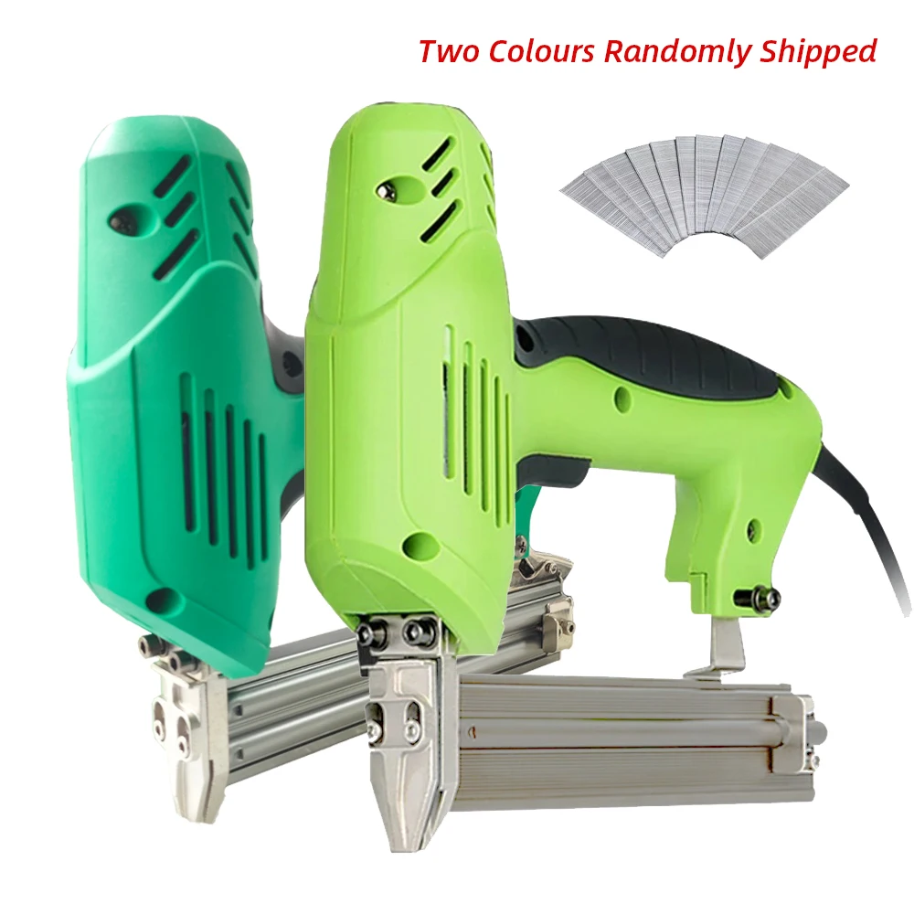 Electric Nail Gun Stapler Gun 220V Woodworking Tools Nailing Stapler Shooter furniture stapler Framing Tacker DIY Hand Tool 6